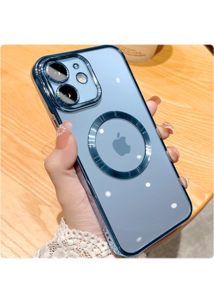 Iphone 11 Kılıf Köşeleri Renkli Şeffaf Kamera Korumalı Silikon Luxury Kapak