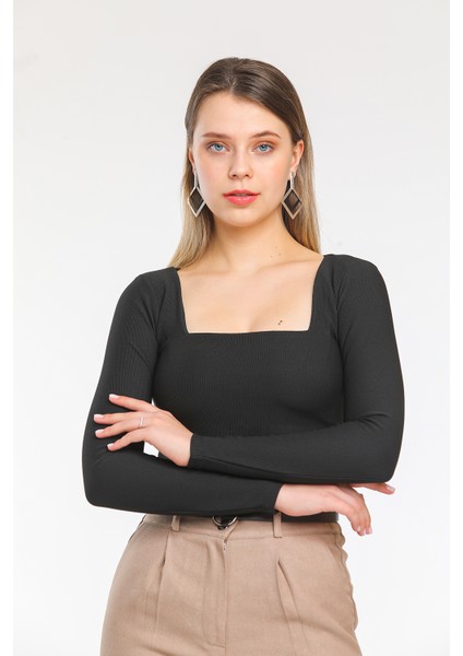 Siyah Fitilli Crop Body fiyatları