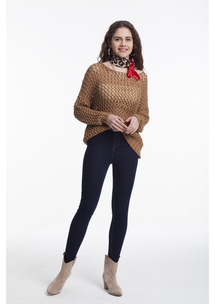 Lacivert Yüksek Bel Toparlayan Skinny Jean