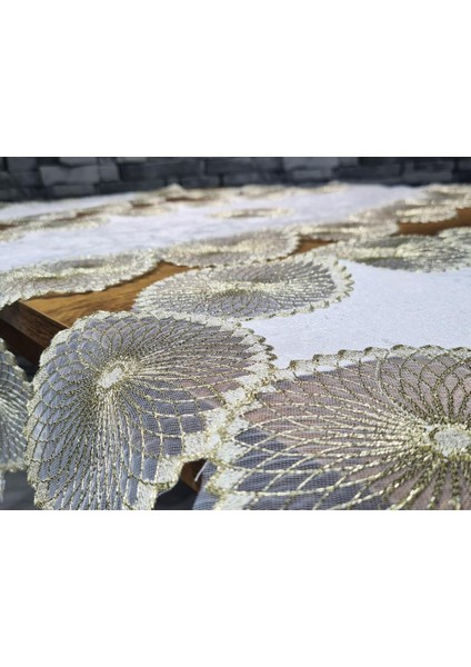 Güneş Kadife 5 Parça Salon Takımı Krem Gold modelleri