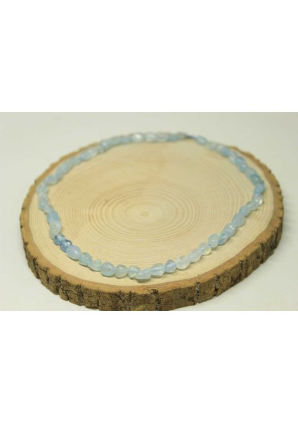 Akuamarin Taşı Doğal Parçalar Kolye (Klipsli) (25547) modelleri