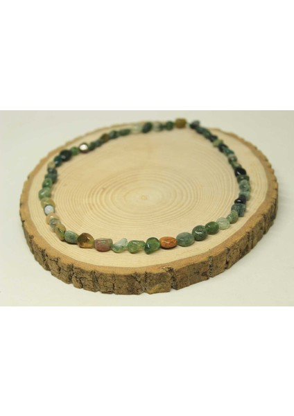 Akik Taşı Doğal Parçalar Kolye (Klipsli) (25527) modelleri