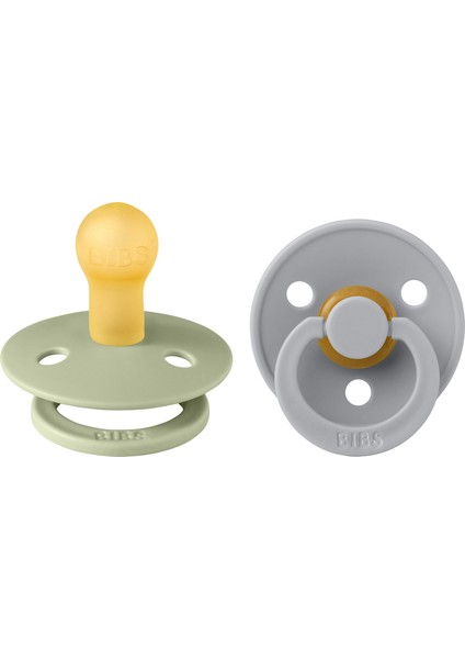 Colour Ikili Kauçuk Emzik-Sage/cloud Size 1