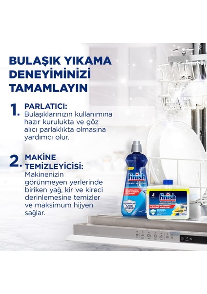 Quantum Infinity Shine 249 Kapsül Bulaşık Makinesi Deterjanı Tableti (83X3)