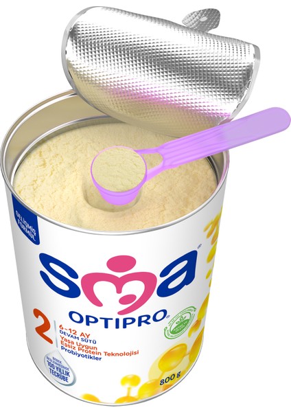 Optipro Probiyotikli 2 6-12 Ay Bebek Sütü 800 gr x 3 Adet