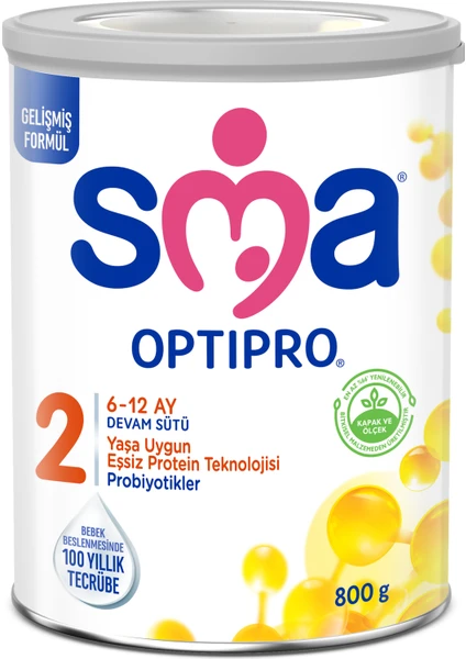 Optipro Probiyotikli 2 800 gr 6-12 Ay Devam Sütü