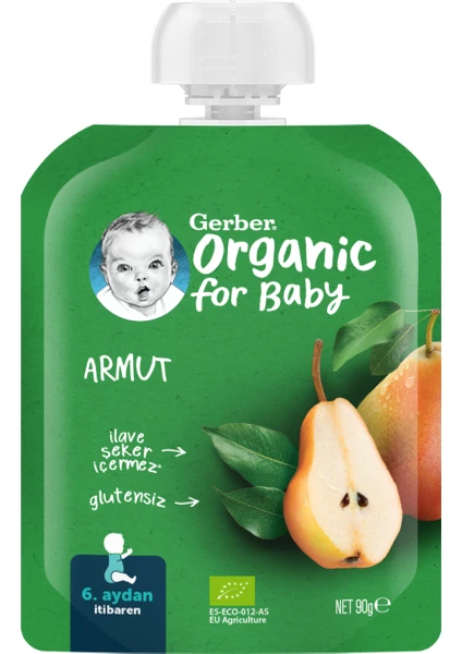 Organic Armut Püre 90 gr