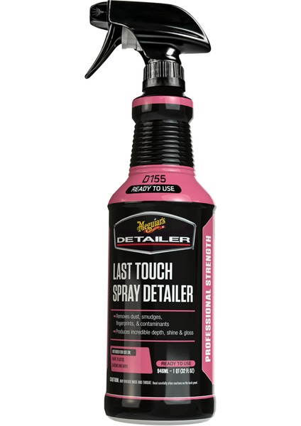 Last Touch Spray Detailer Son Kat Yüzey Temizleyici