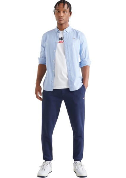 Tommy Hilfiger Tjm Slim Stretch Oxford Erkek Gömlek