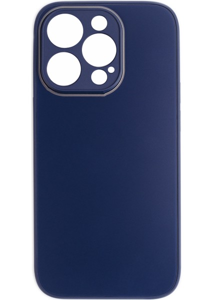 Deluxe Iphone 12 Pro Max Mat Kılıf Lacivert