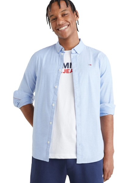 Tjm Slim Stretch Oxford Erkek Gömlek