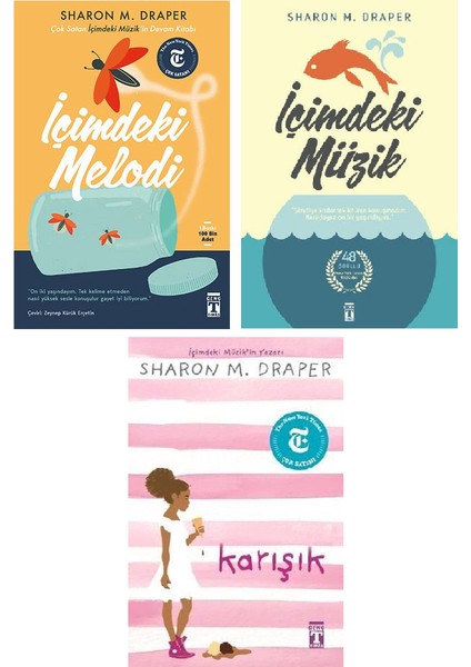 Içimdeki Müzik + Içimdeki Melodi + Karışık 3 Kitap Set - Sharon M. Draper