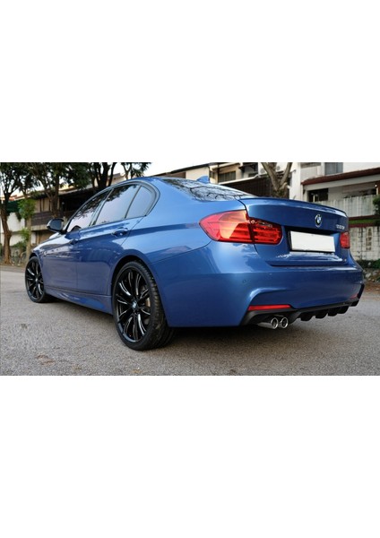 Bmw 3 Serisi F30 M Performance Difüzör Sol Çift Çıkış