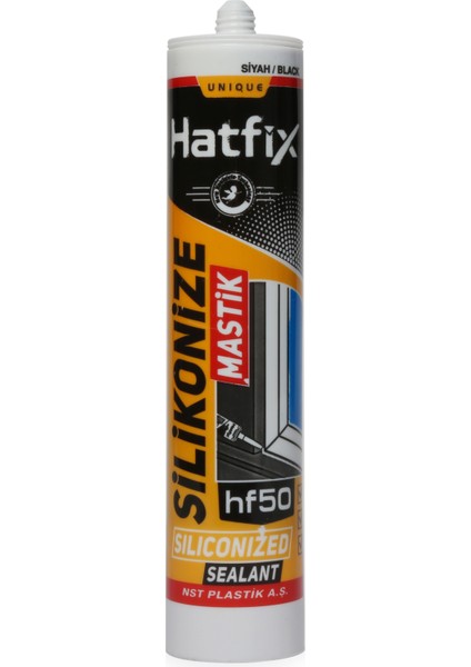 Silikonize Mastik Siyah 500gr