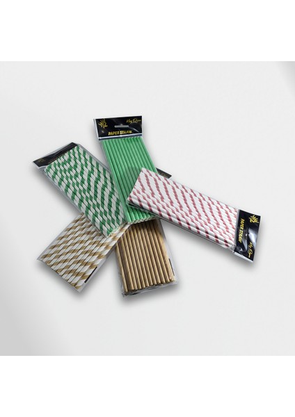 Beyoğulları 6mm x 197 mm Kağıt Pipet 2500 (25*100) Adet