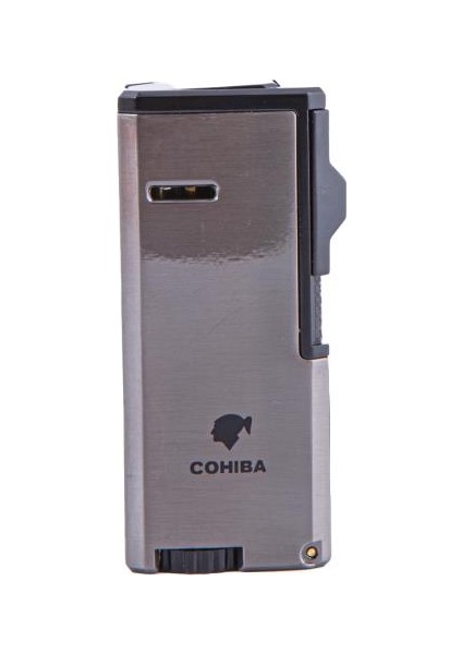 Üç Torch Gunmetal-Siyah Puro Çakmağı