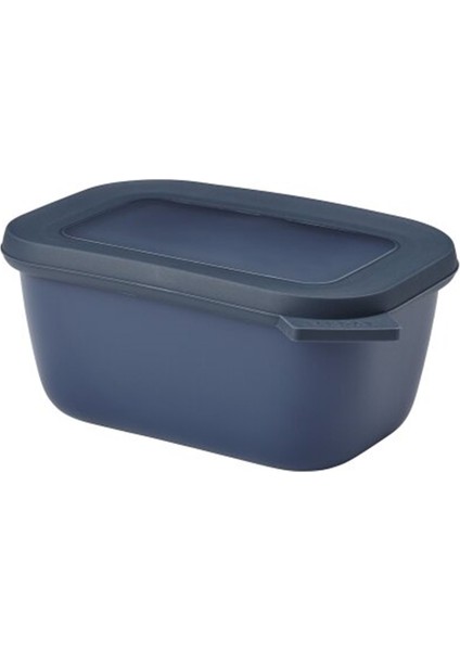 Multi Bowl Cirqula Rectangular Saklama Kabı 750 Ml- Nordic Denim