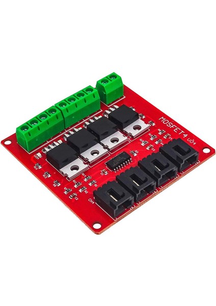 Roba 4 Kanal Mosfet Sürücü Modül Motor Selenoid Valf Anahtar LED Lamba Dimmer