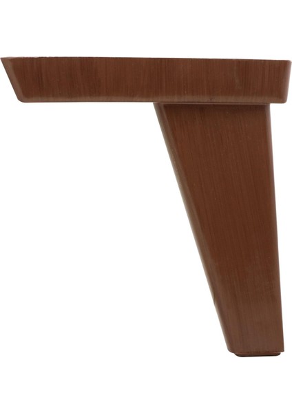 Mobilya Kanepe Koltuk Ayağı Kahverengi Baza Ayak 14 cm (4 Adet)