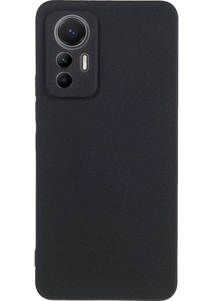 12 Lite İçin Mat Tpu Telefon Kılıfı - Siyah (Yurt Dışından)