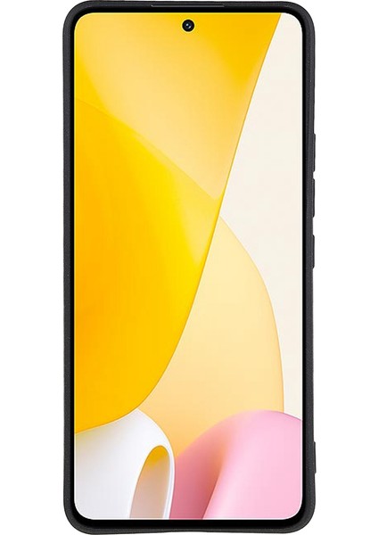 12 Lite İçin Mat Tpu Telefon Kılıfı - Siyah (Yurt Dışından)