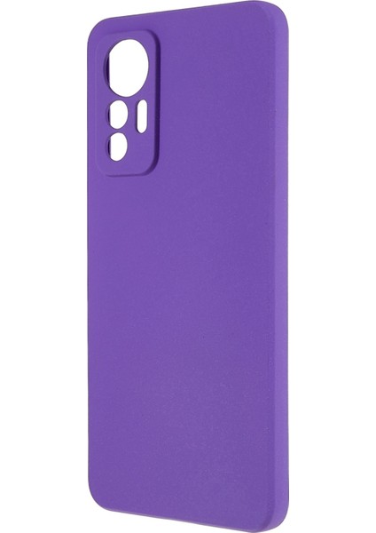 12 Lite İçin Mat Tpu Telefon Kılıfı - Mor (Yurt Dışından)