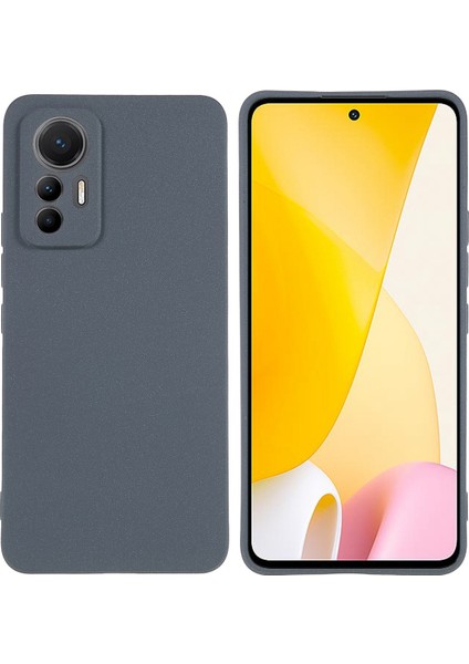 12 Lite İçin Mat Tpu Telefon Kılıfı - Gri (Yurt Dışından)