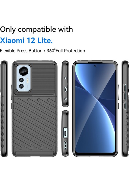 12 Lite İçin Tpu Telefon Kılıfı - Siyah (Yurt Dışından)