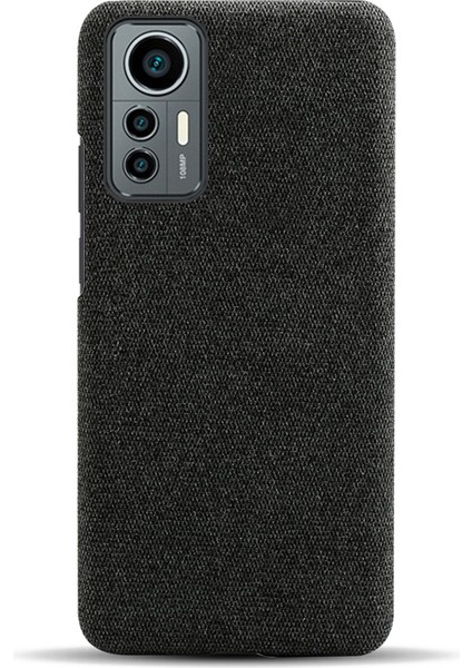 12 Lite İçin Kumaş Telefon Kılıfı - Siyah (Yurt Dışından) modelleri