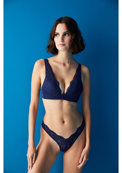 Lacivert Dreamy Nonwired Push Up Sütyen- ürün adı hatalı
