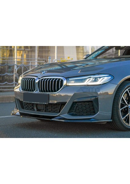 Bmw 5 Serisi G30 Lci M Performance Parlak Siyah Ön Lip 2020-2022