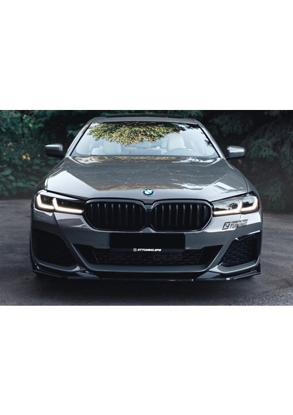 Bmw 5 Serisi G30 Lci M Performance Parlak Siyah Ön Lip 2020-2022
