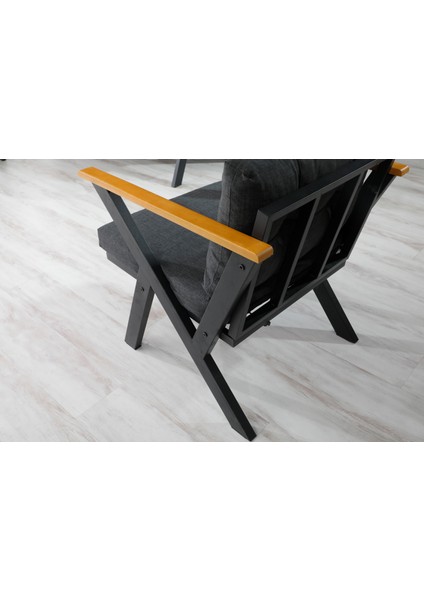 3+1+1 Zeta Bahçe Takımı, Balkon, Bahçe, Cafe Mobilyası, Süngerli Metal Çay Seti fırsatları