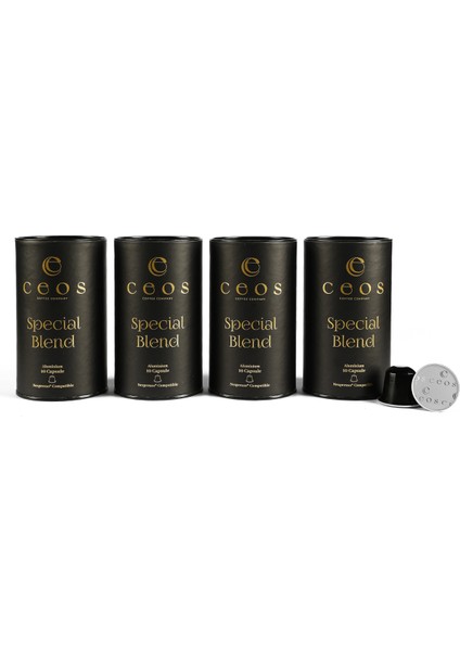 Speacial Blend Coffee ( 40 Adet Nespresso Uyumlu Aluminium Kapsül Kahve )