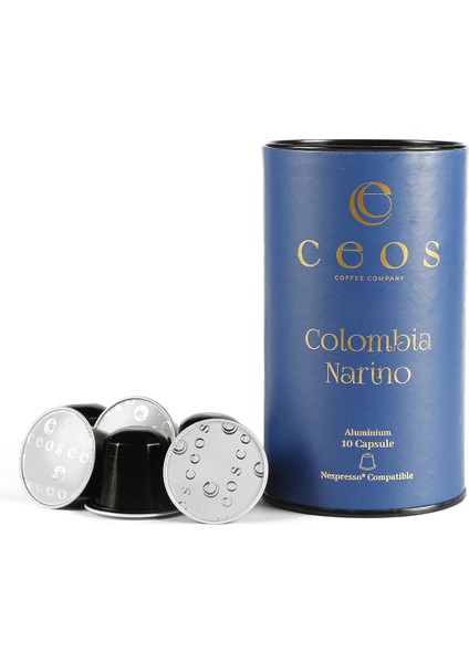 Colombia Narino Coffee ( 100 Adet Nespresso Uyumlu Aluminium Kapsül Kahve ) fiyatları