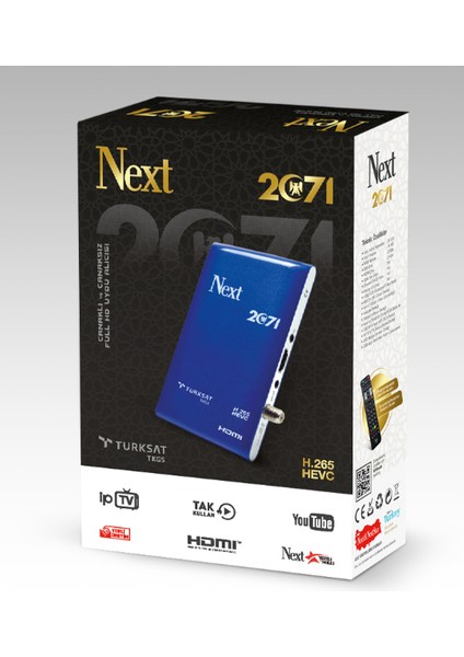 Next 2071 Ip Tv Uydu Alıcı Hazır Kurulu Full Paket