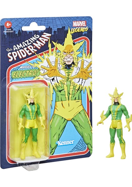 Marvel Legends Retro 375 Collection Electro Aksiyon Figürü