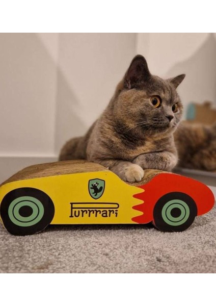 Purrari Kedi Tırmalama Kartonu 30 Cm Kediler Için Tırmalama Tahtası Kedi Tırnak Bakımı