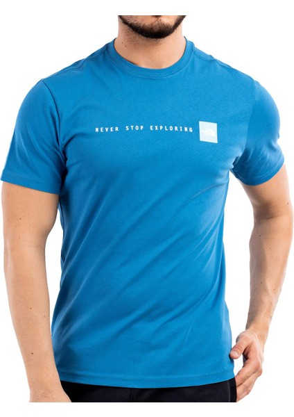 Erkek Tişört S/S Never Stop Exploring Tee - Eu