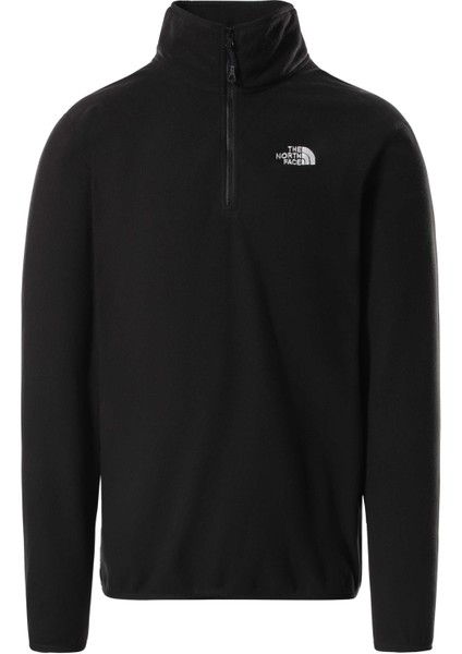 M 100 Glacıer 14 Zıp - Eu Siyah Erkek Polar NF0A5IHPJK31