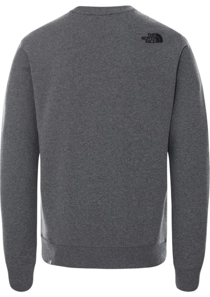 The North Face Drew Peak Crew Erkek Sweatshirt - T94SVRGVD