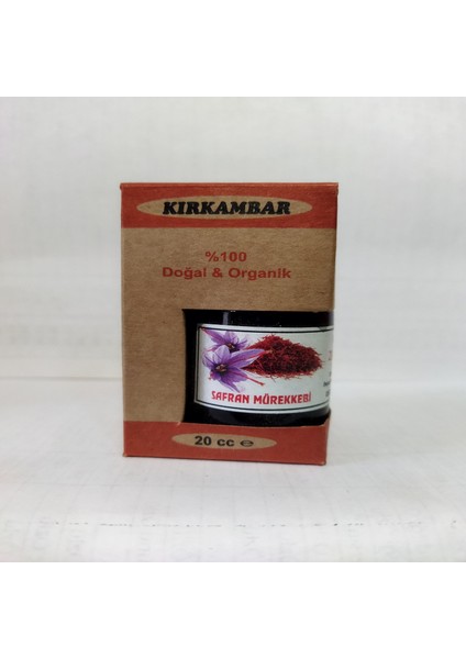 Safran Mürekkebi (Kırmızı) 20 cc