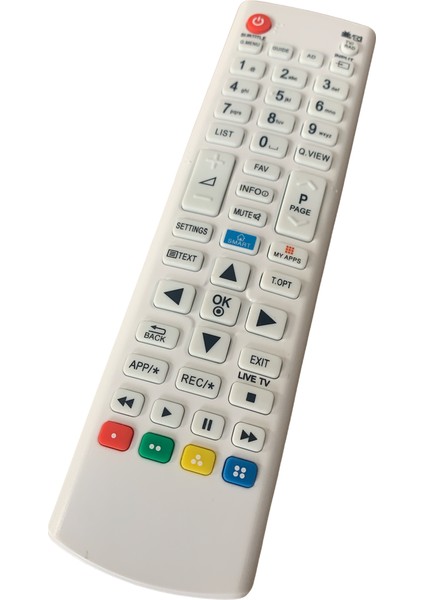 Lg AKB73975758 LED Tv Televizyon Kumandası Lg Tüm Modeller - Elci Elji Lege Kaliteli Beyaz Renk