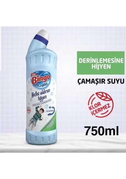 Oksijen Çamaşır Suyu Derinlemesine Hijyen 750 ml