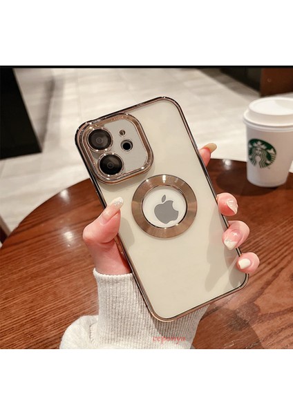 Iphone 11 Kılıf Köşeleri Renkli Şeffaf Kamera Korumalı Silikon Luxury Kapak
