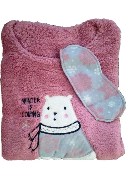 Kadın Peluş Welsoft Polar Kalın Kışlık Ev Pijama Takımı fiyatları
