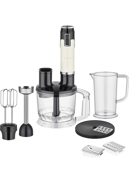 Shb 3178 Multi Blender Set Perla Beyaz