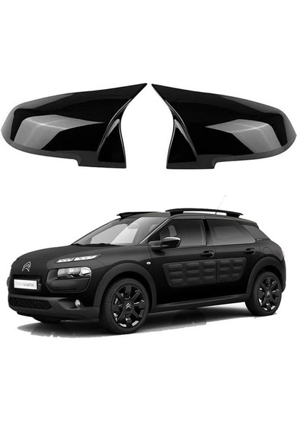 Citroen C4 Cactus 2014-2017 Parlak Siyah Batman Aynakapağı