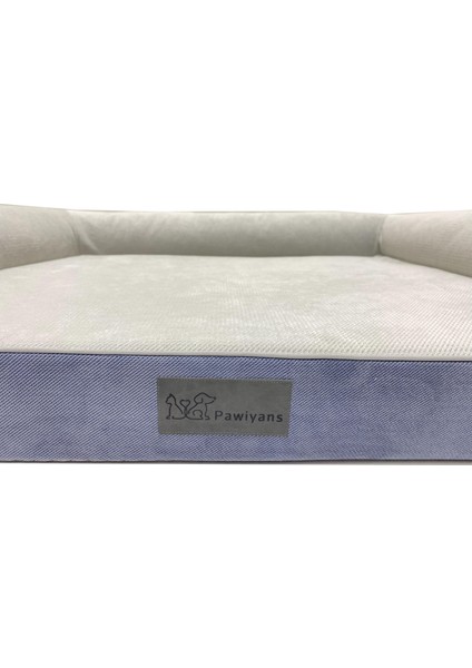 Bolster Üst Kalite Köpek Yatağı 6,5 ve 10 cm Süngerli Kılıflı Sıvı Geçirmez Alezli 2 Fermuarlı indirimleri