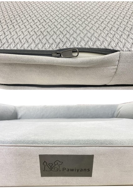 Bolster Üst Kalite Köpek Yatağı Süngerli,sıvı Geçirmez Alez Kılıflı indirimleri